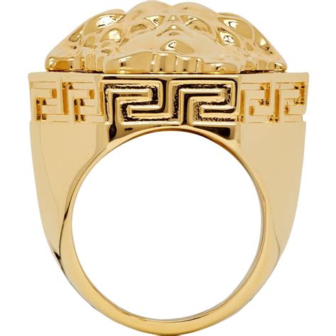 versace signet ring